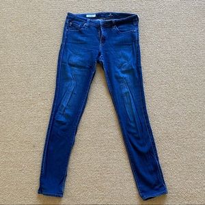 AG legging jeans, midrise, size 29R
